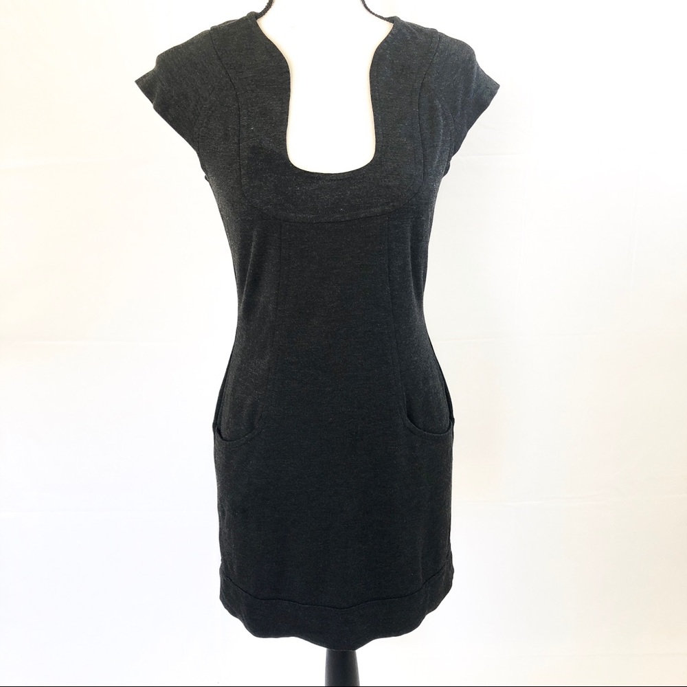 Max Studio charcoal dress